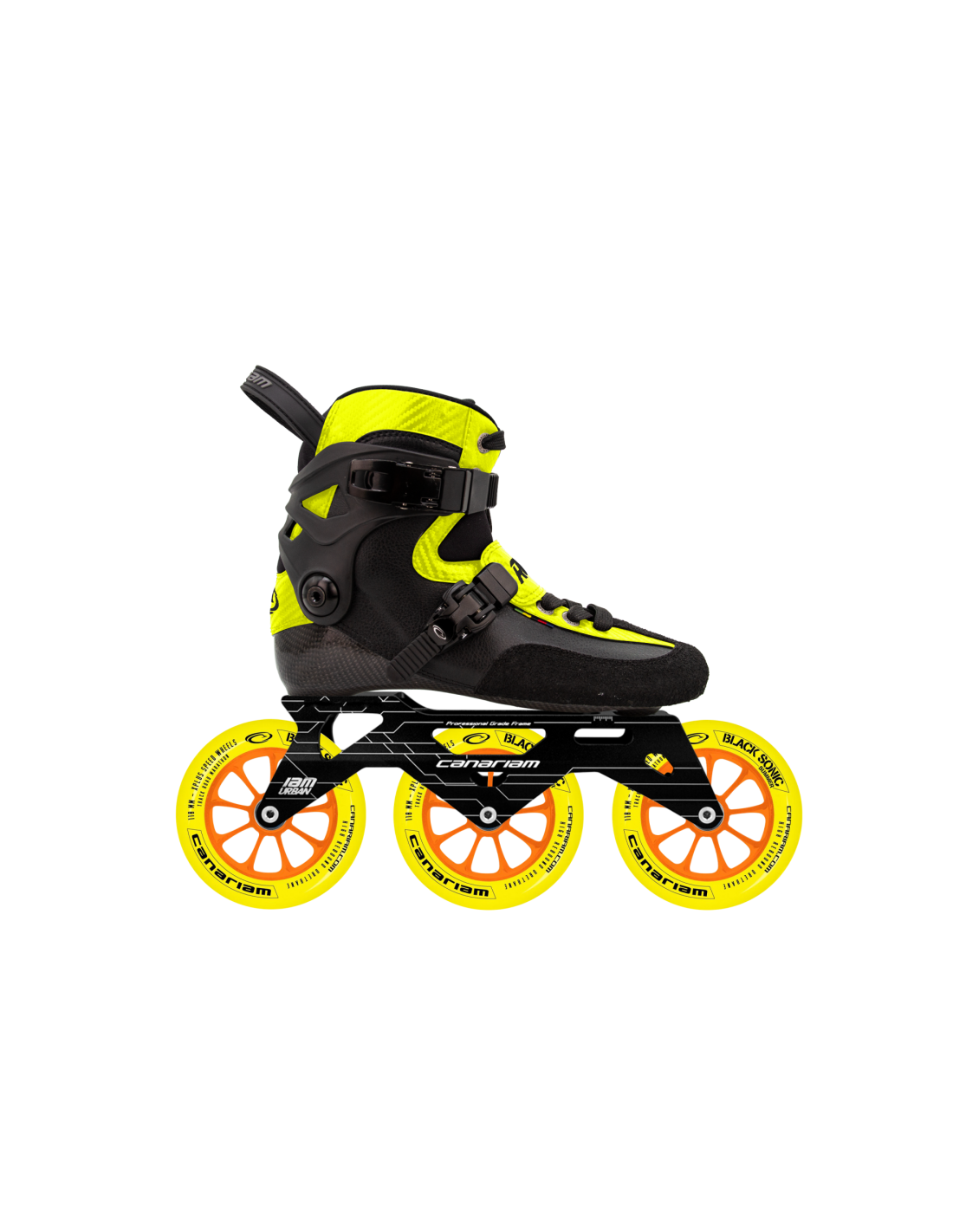 Patines Rocket Rex 10.0 Black Sonic Summer 3x110mm