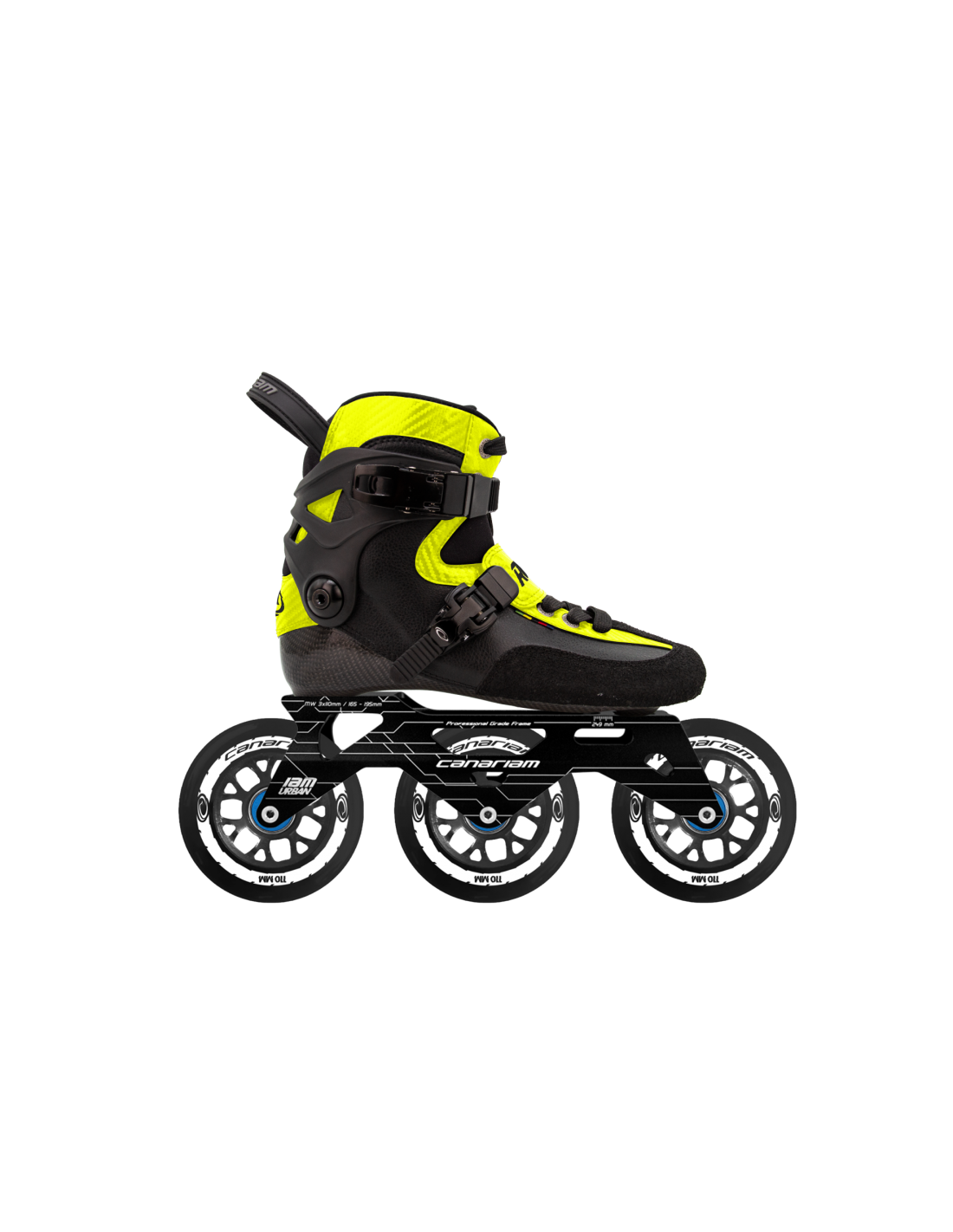 Patines Rocket Rex 9.8 Canariam 3x110mm