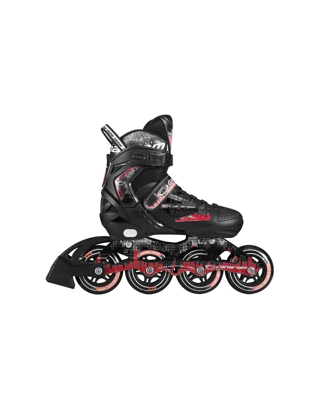 Patin Roller Team Rojo x Negro